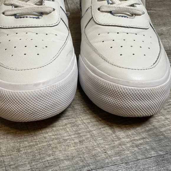 Reformation Harlow Leather Sneakers Floral Swallow Bird Print Size 11 - Picture 6 of 7